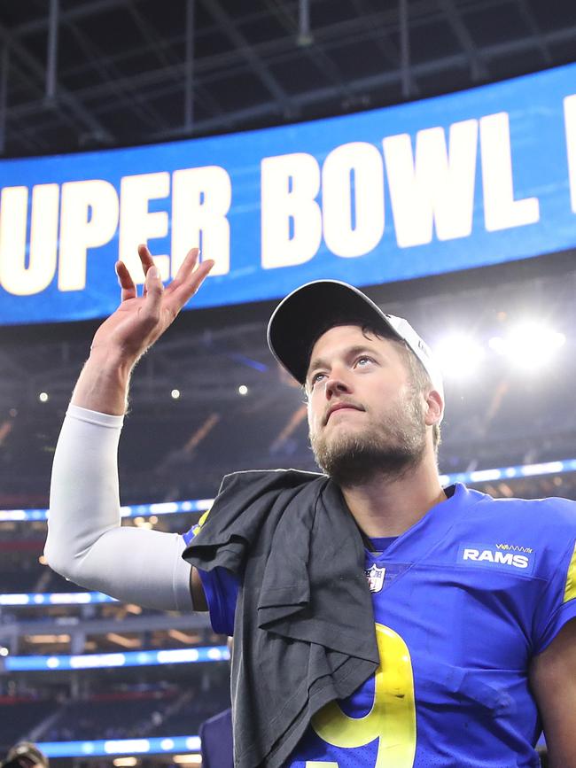 Matthew Stafford is the veteran. Photo by Christian Petersen/Getty Images