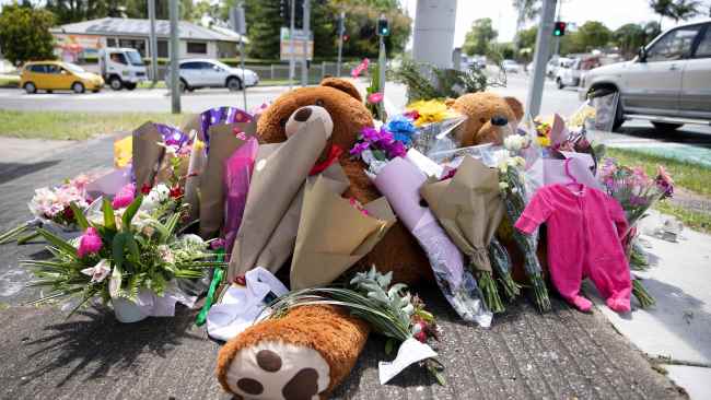The intersection of Vienna and Finucane Roads in Brisbane's Alexandra Hills where the couple were fatally struck. Picture: NCA NewsWire / Sarah Marshall