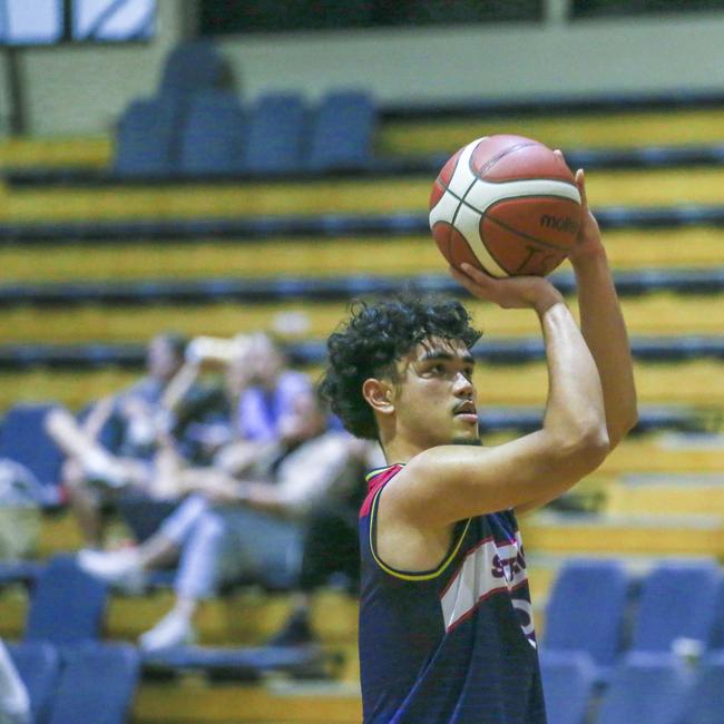 GPS basketball The Southport School v Brisbane State High School at TSS. Picture: Glenn Campbell