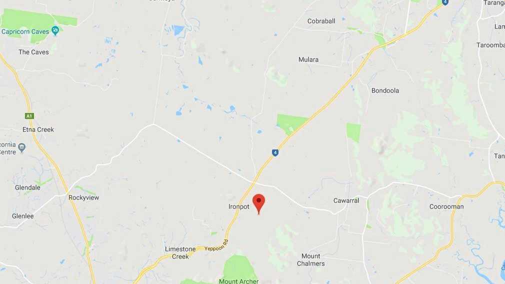 ACCIDENT LOCATION: The incident occurred at Ironpot, which was located between Rockhampton and Yeppoon. Picture: Google Maps