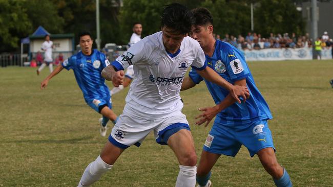 Grand final of the Gold Coast Premier League senior men's competition between Surfers Paradise Apollo and Palm Beach Sharks. PicTURE: Mike Batterham