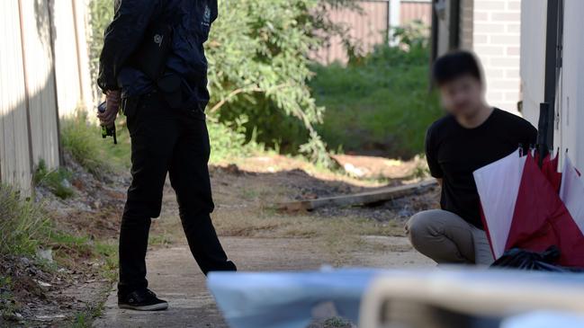 Four people have been charged after the Strike Force Reply operation. Picture: NSW Police