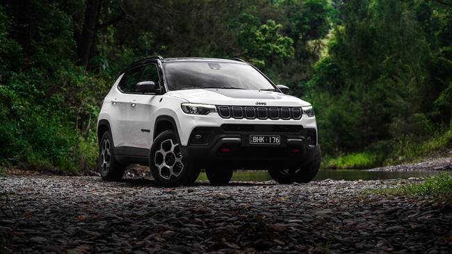 A 2022 Jeep Compass Trailhawk, similar to one bought by Dallas Hawkins. Picture: File photo