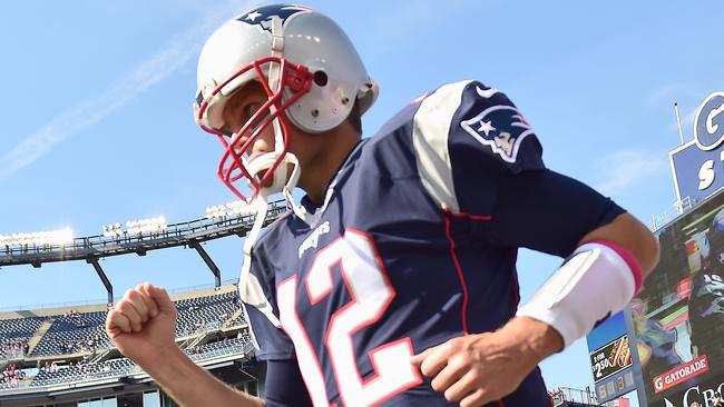 Tom Brady #12 of the New England Patriots.