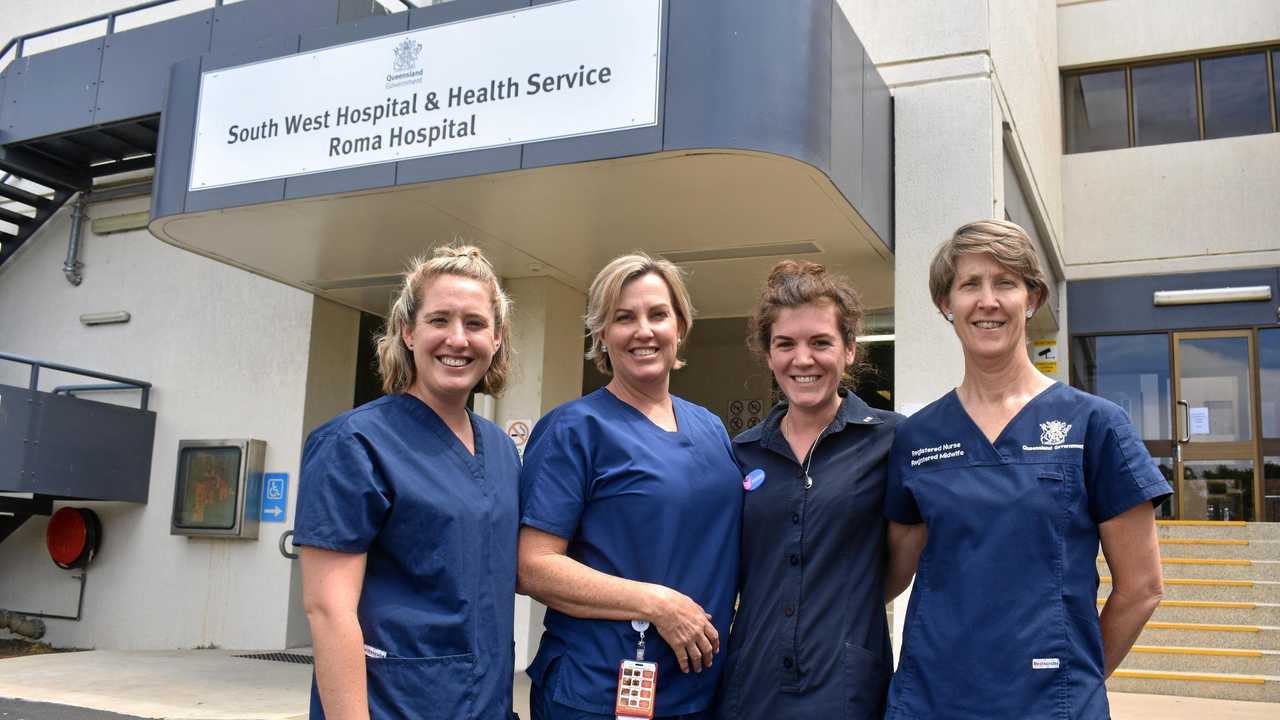 Lucy Foley, Tracey Hansen, Kelsey Brumpton and Carolyn Farndon. Picture: Jorja McDonnell