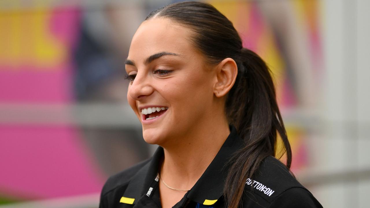 Monique Conti has won a fifth consecutive Richmond best and fairest after claiming the Bulldogs’ top gong in the previous season. Picture: Morgan Hancock / Getty Images