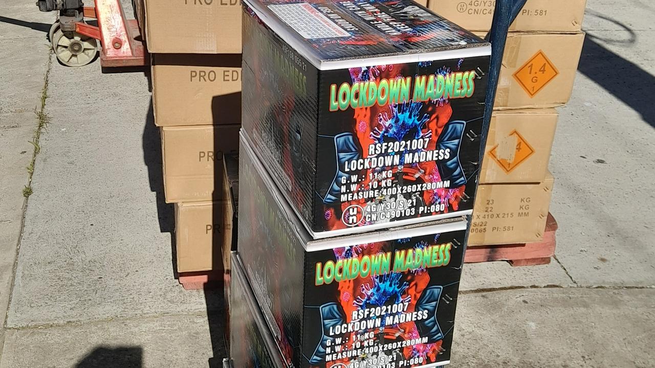 Five tonnes of illegal fireworks seized ahead of New Year's Eve ...