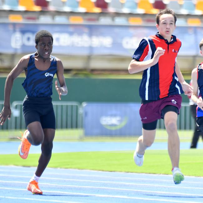 Queensland track and field state titles Saturday March 15, 2025. Picture, John Gass