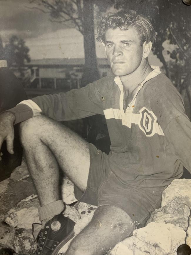 Ian Snow Davis in his playing days.