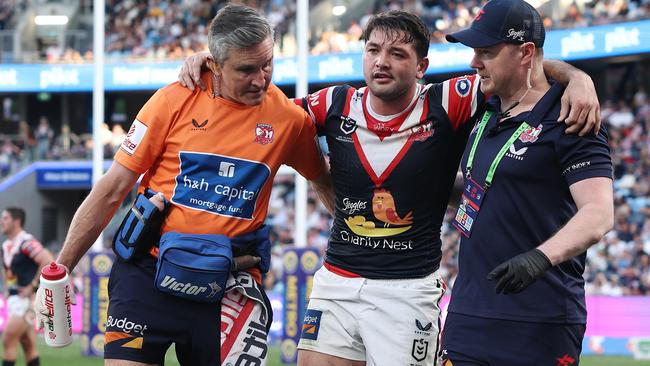 Brandon Smith hurt his knee in September 2024. Picture: Cameron Spencer/Getty Images