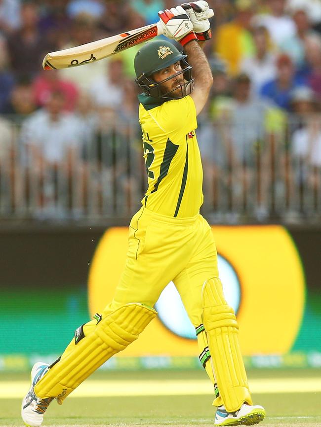 Glenn Maxwell in action for Australia’s ODI team.