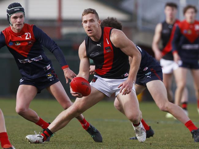 North Launceston’s Brad Cox-Goodyer has equalled the TSL record with a tenth team of the year selection. Picture: Nikki Davis-Jones