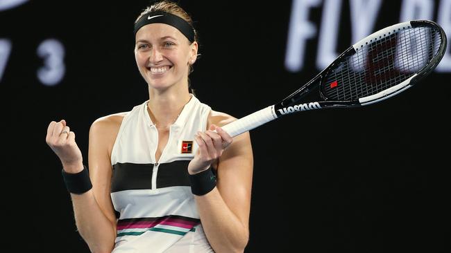 Petra Kvitova is downplaying how special her appearance in the Australian Open final is considering what she’s been through. Picture: Michael Klein