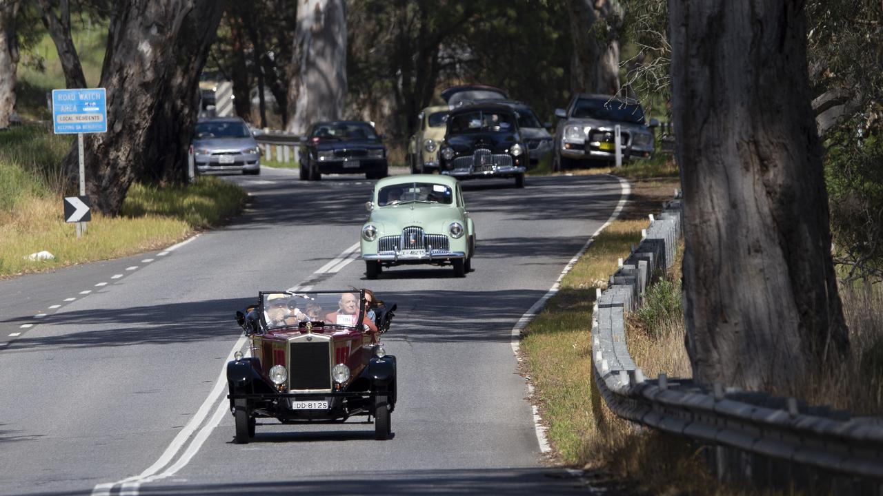 Bay to Birdwood on the road. Picture: Brett Hartwig