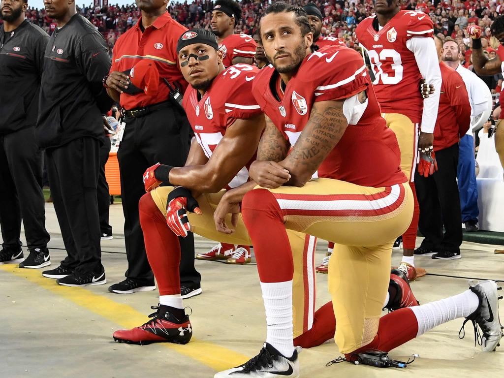 Kaepernick took a knee for his beliefs.