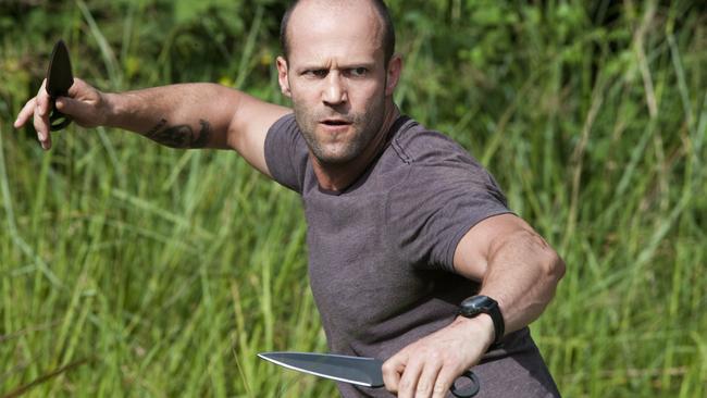 Jason Statham in The Expendables.