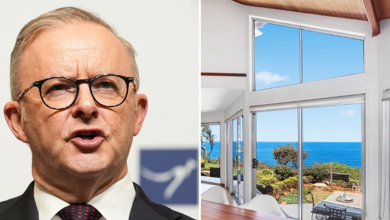 Anthony Albanese has turned his coastal house into an investment property.