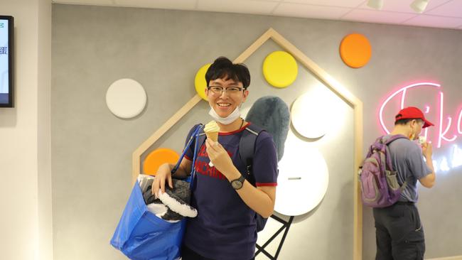 Charlie Kuo, at the IKEA store in Taipei's Songshan District. Picture: Rosaline Walters