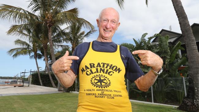 John Goldstein is the man behind Goldsteins Bakery and was also the co-founder of the Gold Coast Marathon. In 2018 the event will turn 40 and Mr Goldstein would like to share with the Gold Coast some of the event’s history and also what his hopes are for the event in the future. Photo: Richard Gosling