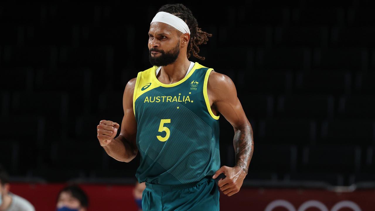 Patty Mills has carried on where he left off with the Boomers. (Photo by Kevin C. Cox/Getty Images)