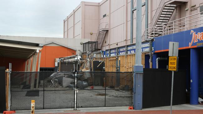 There has been plenty of work on Knox Ozone in the past two years, but not the shopping centre. Picture: Stuart Milligan