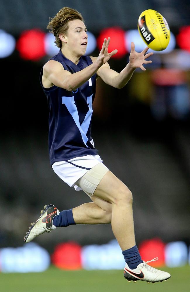 Young Callum Brown could follow in his famous father’s footsteps to Collingwood. Picture: Mark Stewart