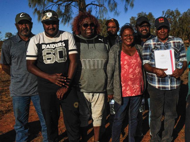 Peter Kenny (far right) with friends and family. Picture: SATRIA DYER-DARMAN