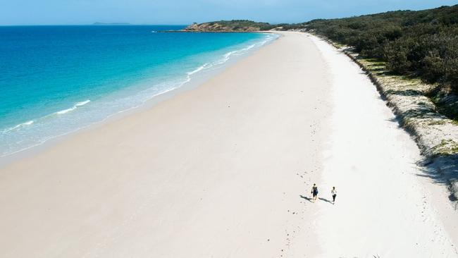 The white sandy beaches of Great Keppel Island off the Capricorn Coast. Picture: Visit Capricorn