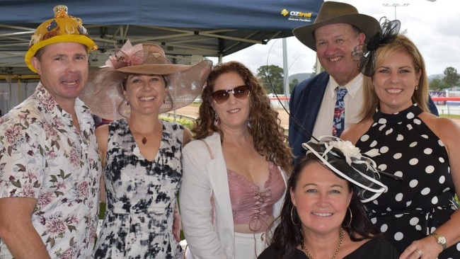 Patrons at the first Gympie race day of 2022.