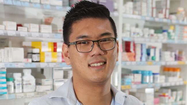 Pharmacist Nam Huy, who owns Chempro Coomera Village. Photo: Richard Gosling