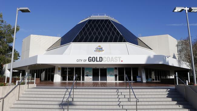 Gold Coast Council Chambers at Evandale. Picture: JERAD WILLIAMS