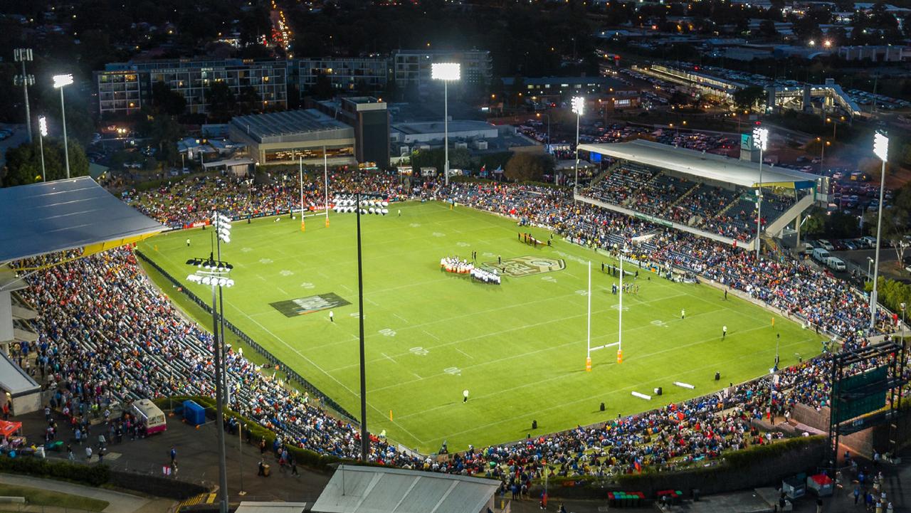 A brawl broke out after Sunday night's clash between the Tigers and Rabbitohs. Picture: Ticketek