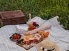 Top picnic blanket with secret compartment