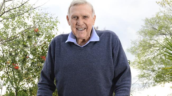 Bob Skilton pictured at the Epworth Rehabilitation facility in Brighton. Picture: Stephen Harman