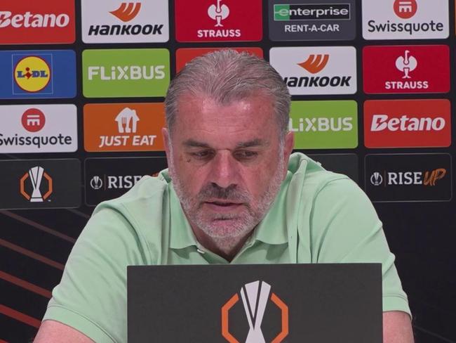 Postecoglou keeping Spurs players 'in cotton wool' ahead of Europa League final