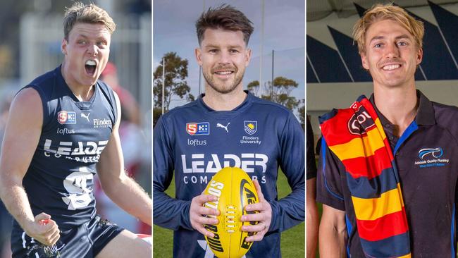Ben Heaslip, Bryce Gibbs and Jaidan Kappler have all been standouts for Victor Harbor this season.