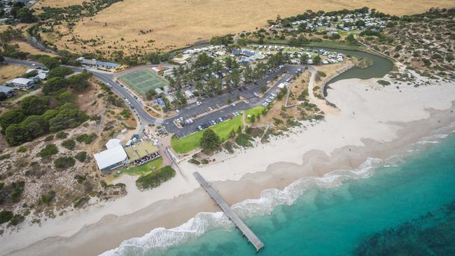 An artist impression of the proposed $12m Normanville Foreshore upgrade. Picture: Supplied