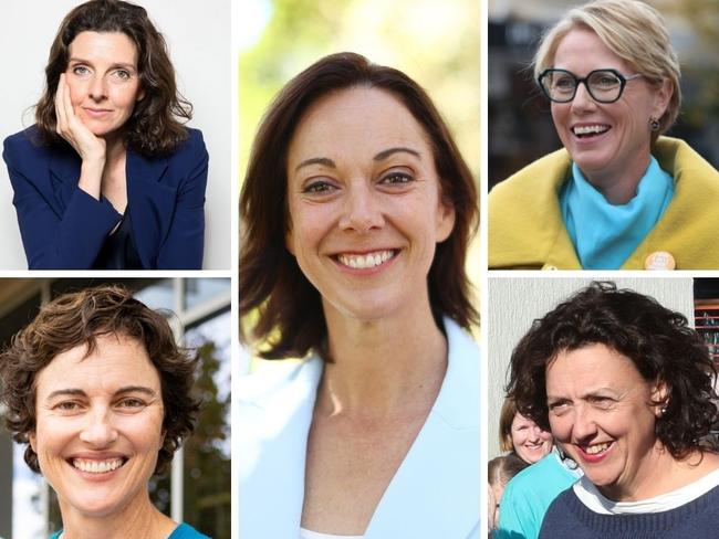 The teal women who swept ScoMo from power. Photo: Supplied