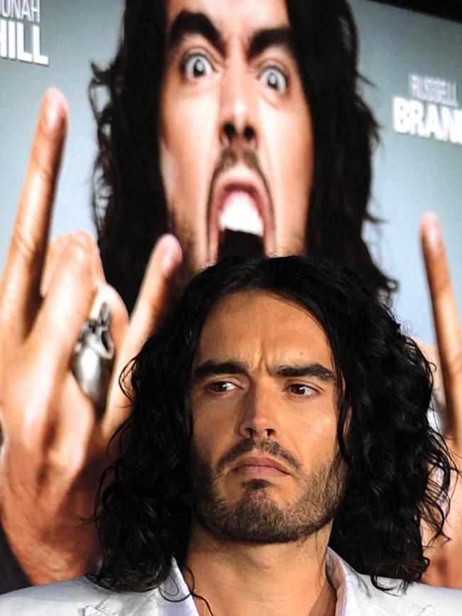 Russell Brand has been accused of sex abuse by a number of women. Picture: AFP.