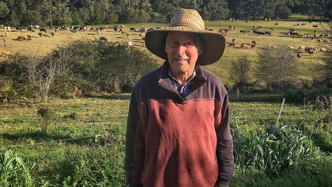 Moruya beef farmer Peter Collett says his business will be ruined by the new bypass.