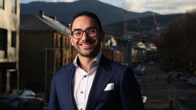 Hobart City Council Alderman Simon Behrakis. Picture: Nikki Davis-Jones