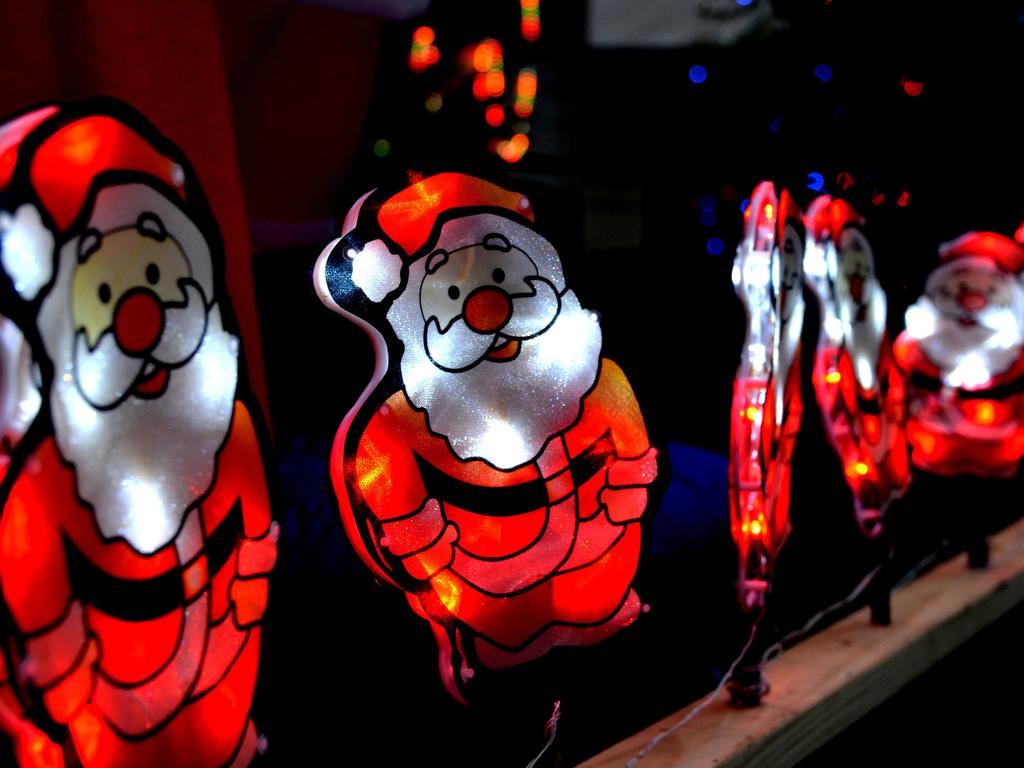 Christmas Lights on the D'Aguilar Hwy, Blackbutt.Photo: Louise Cheer / South Burnett Times