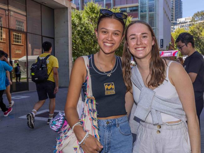 Adelaide Uni’s O-Week welcome fiesta. Picture: Ben Clark