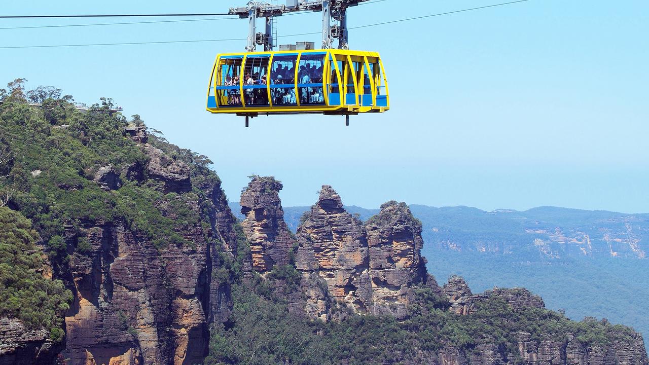 Visiting attractions like Scenic World at Katoomba in the Blue Mountains will boost the Australian tourism industry.