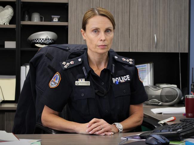 Detective Superintendent Kirsten Engels is heading up NT Police's Family Harm Coordination Project with a pilot project starting in Alice Springs in November. Picture: Jason Walls