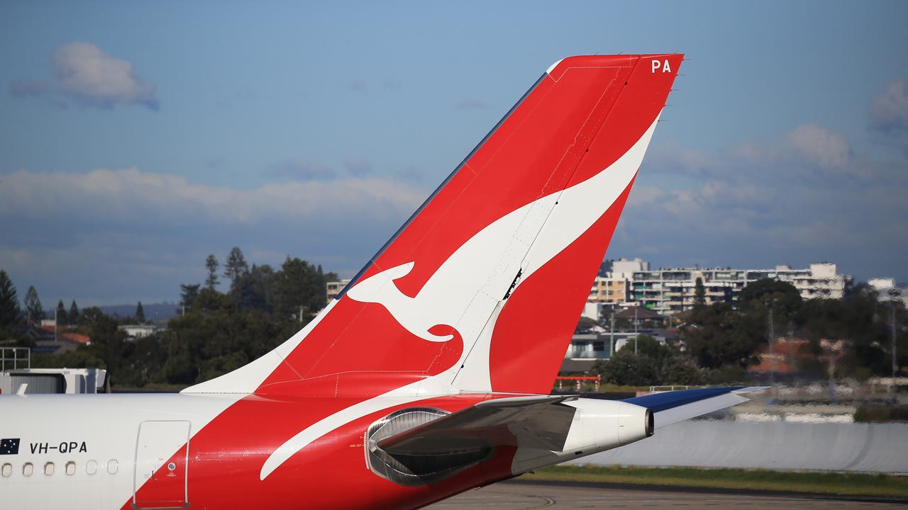 Qantas flight QF509 between Brisbane and Sydney listed as Covid 19