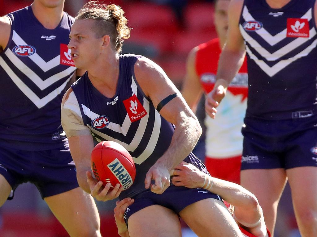 Fyfe last played for the Dockers in round 19. Picture: Kelly Defina / Getty Images