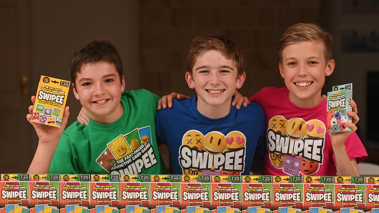 The Swipee card game is expected to be on shelves later this year or in 2025. Picture: Keryn Stevens