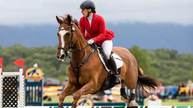 Ella Oszczypok and her mare Kirby Park Impress. Picture: Jasmyn Sanders