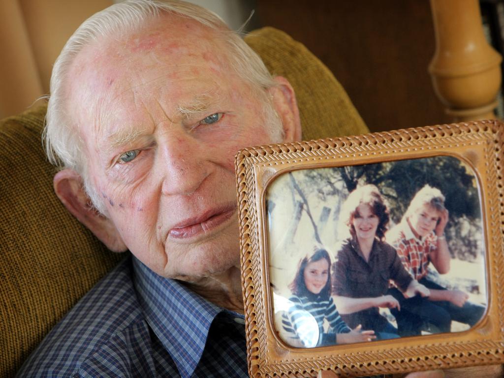 Margaret’s father Alan Nelson fought for justice for her and Seana. Picture: Herald Sun